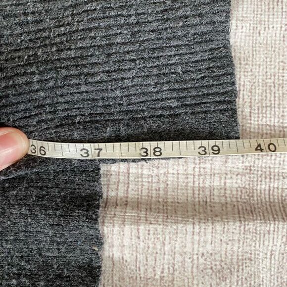 Prologue women S long open front cardigan w/side slits grey - Picture 11 of 11